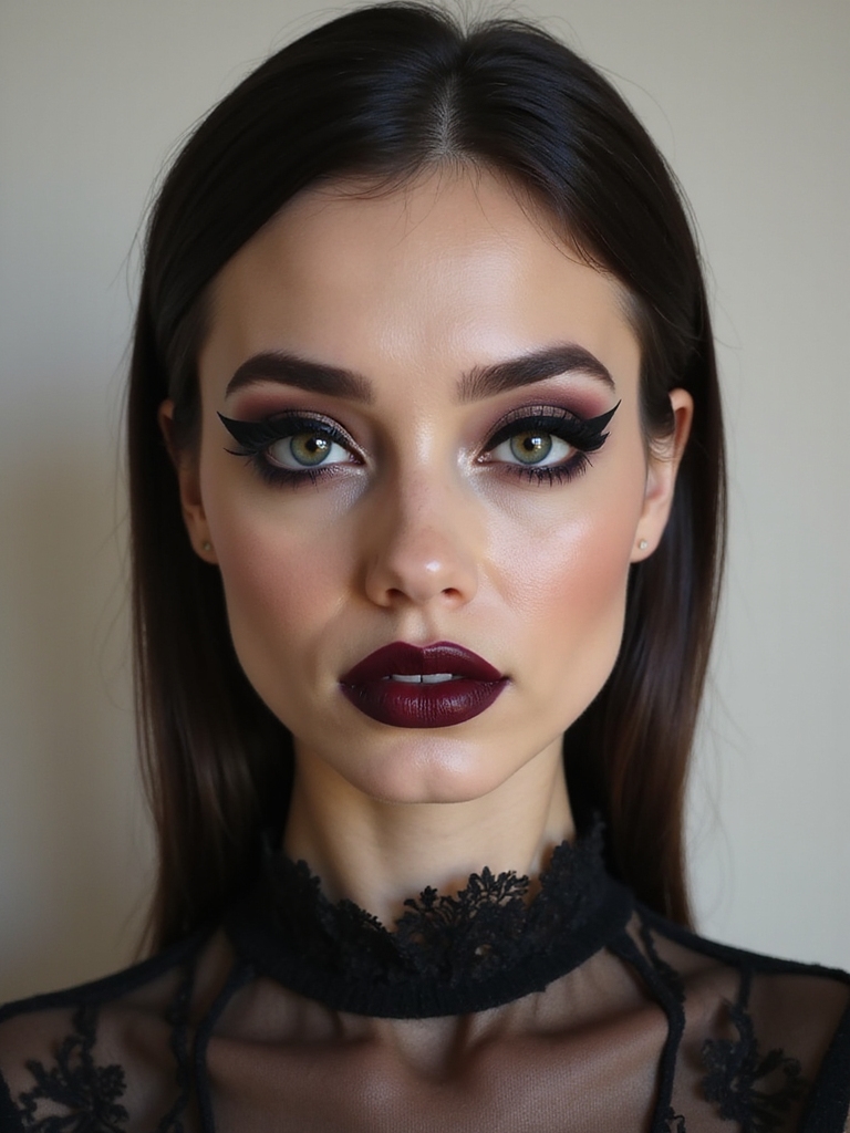 razor edged liner blurred lip