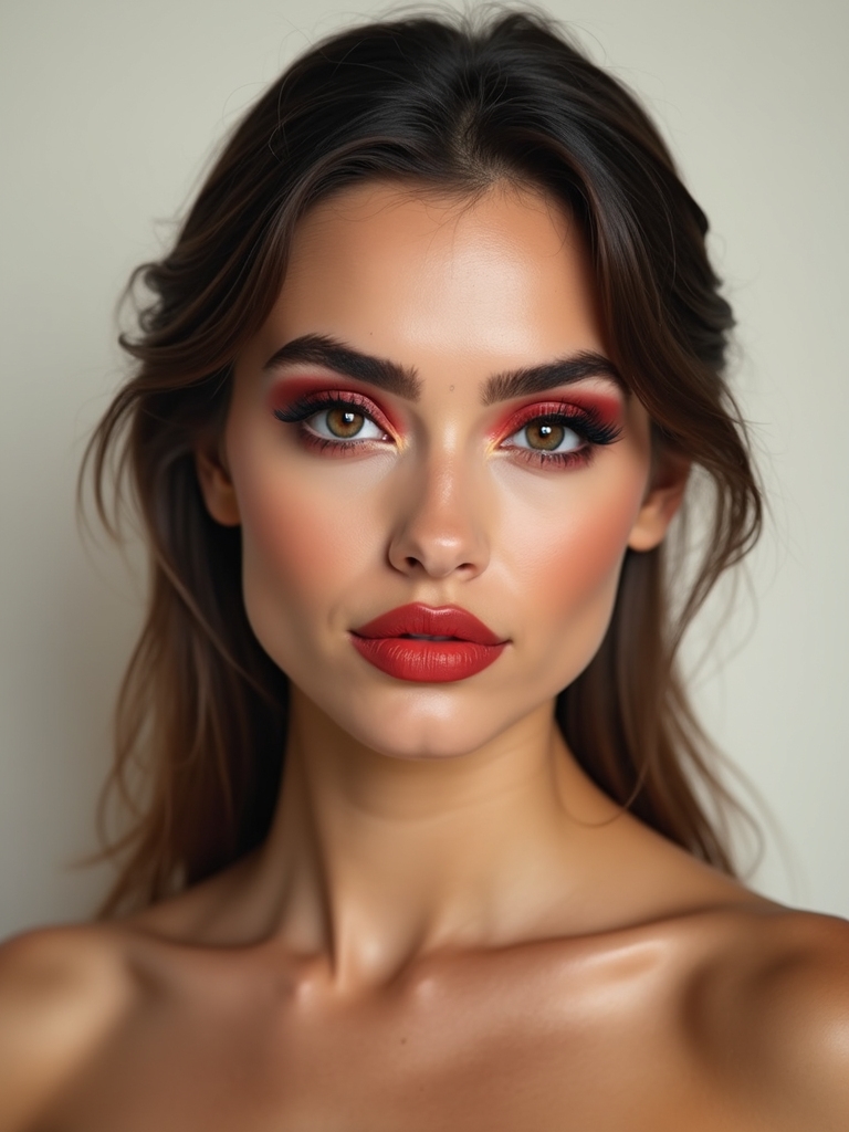 rich red to black