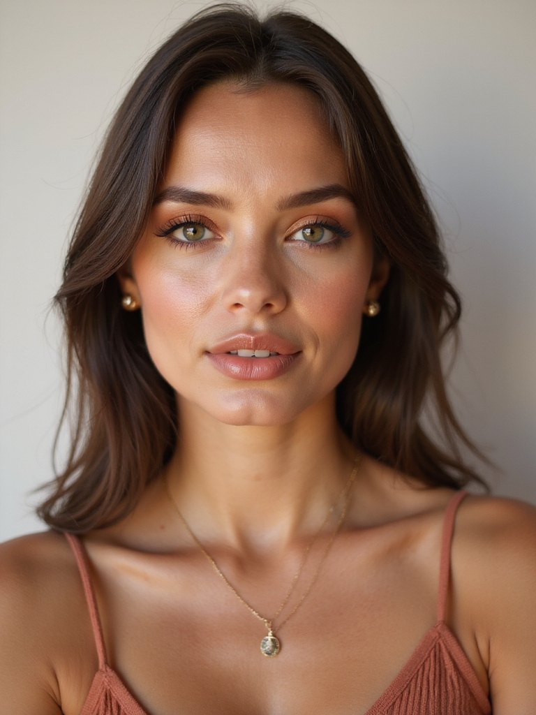 rose bronze romantic dewy glam