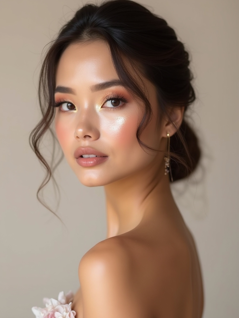 rose gold halo petal cheek glow