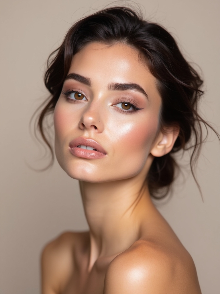 rosy nude lifted cheek sculpting
