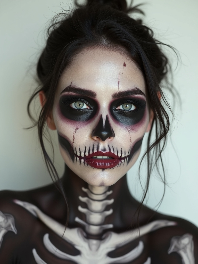 runway ready skeletal hollow contour