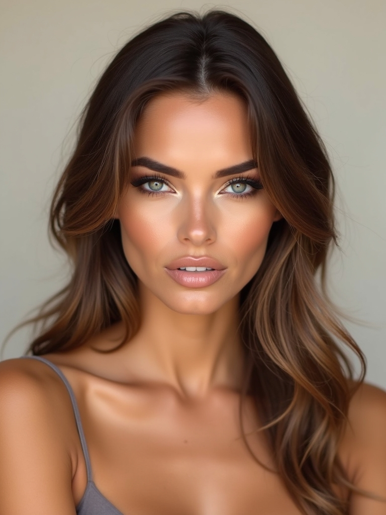 satin bronze cat eye glow