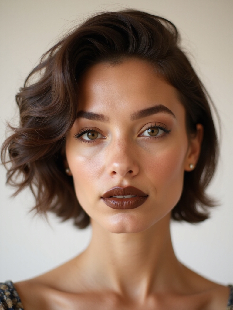 sculpted bronzer diffused brown lip