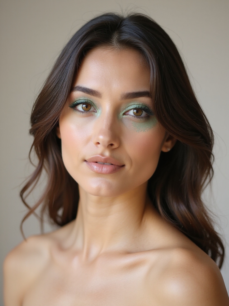 seafoam shimmer halo spotlight