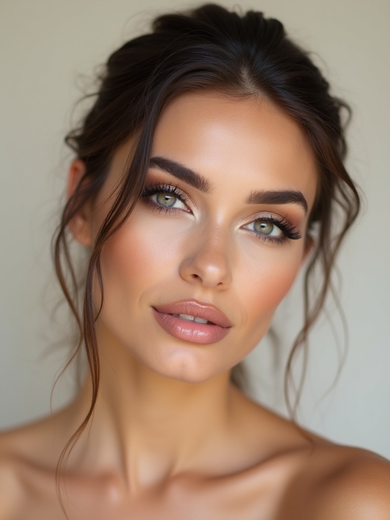 sectioned upward lash curling