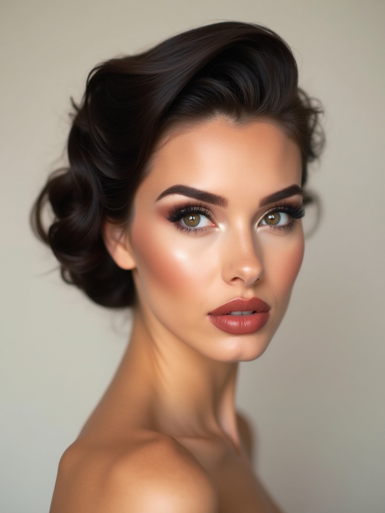 sharp sculpted retro eyecraft