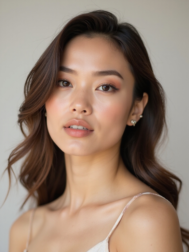 sheer airy blurred glow