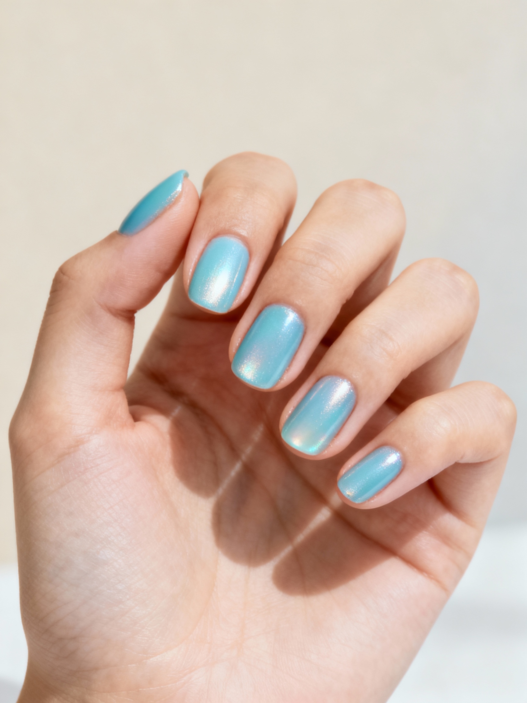 sheer aqua mirror gloss shine