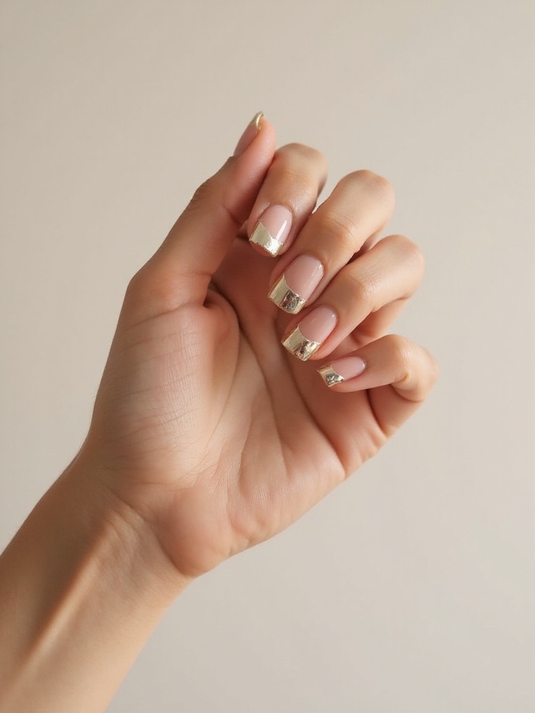 sheer base metallic edge