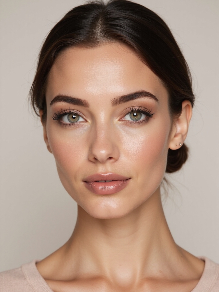 sheer brushed dewy minimalism
