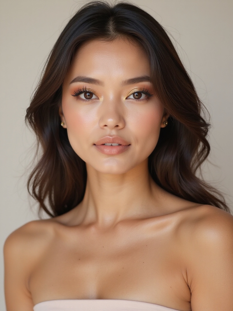 sheer champagne inner corner shimmer