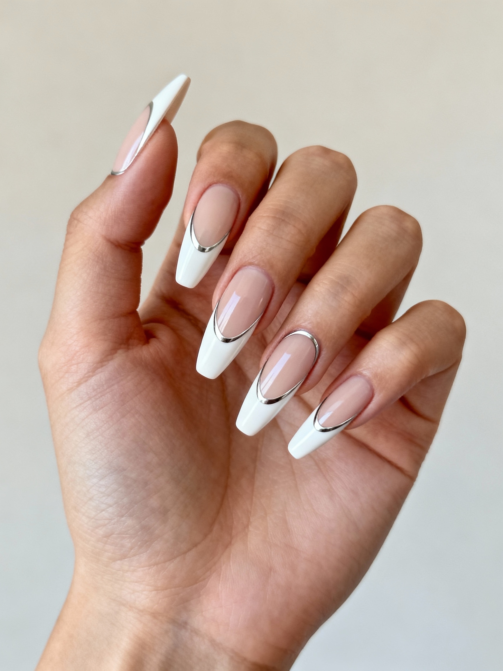 sheer french tips remix