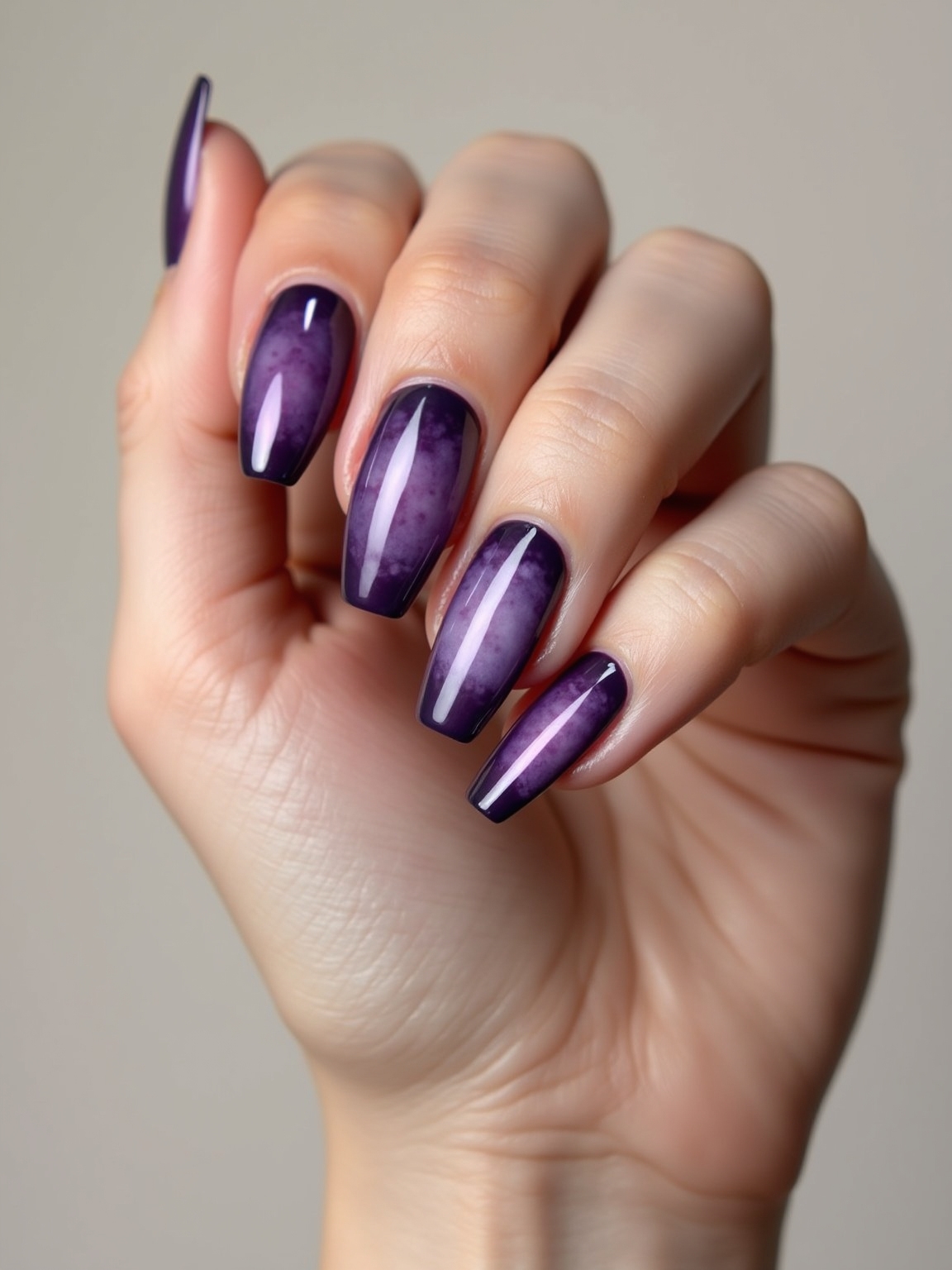 sheer ghostly smoky orchid