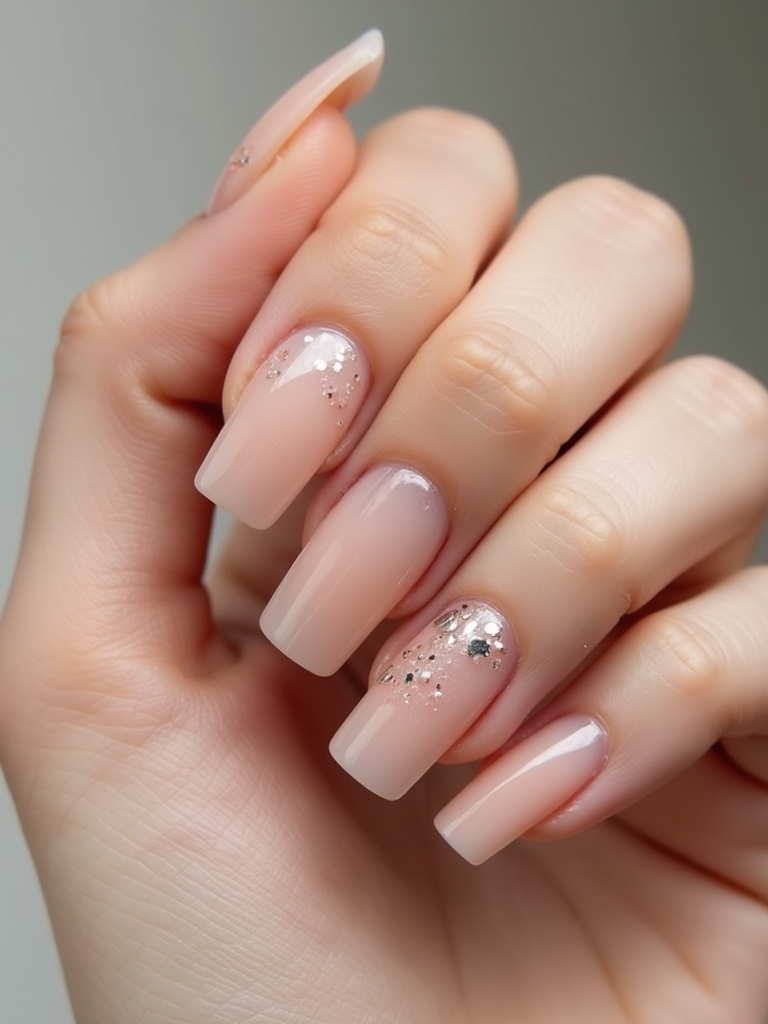 sheer jelly with floating decals