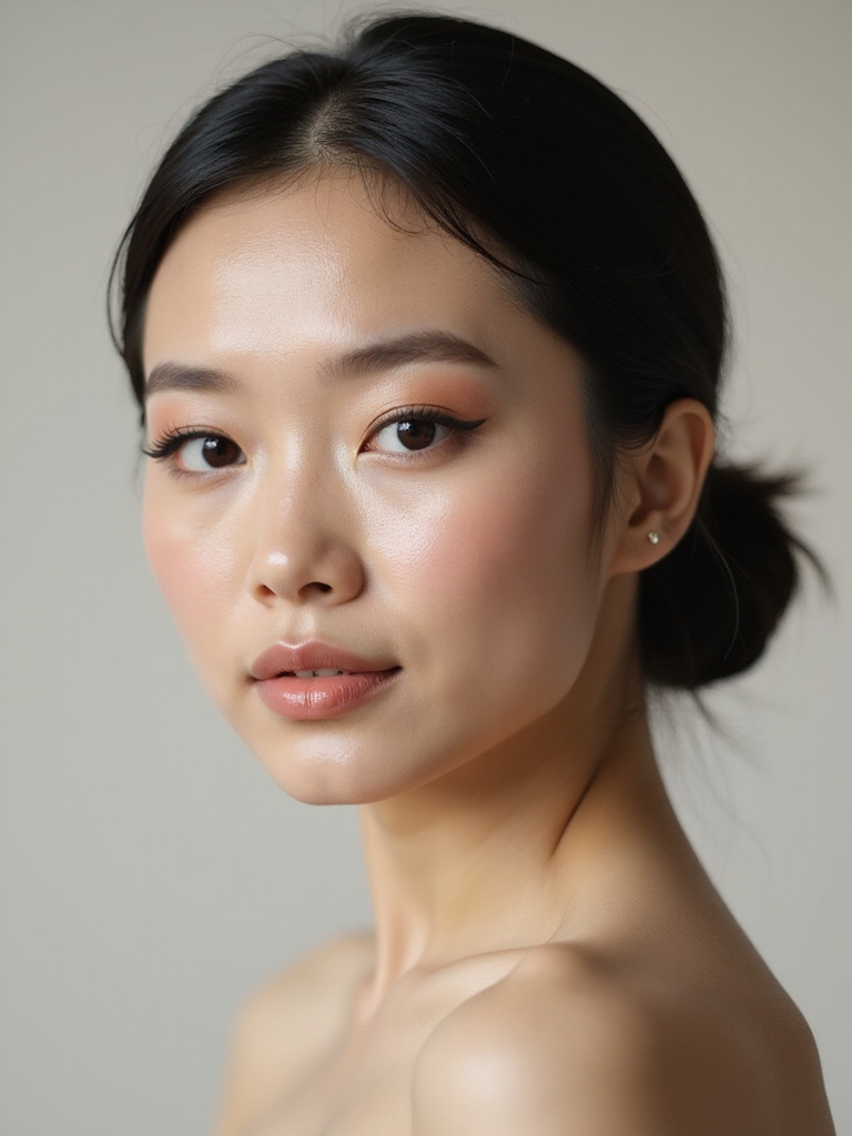 sheer luminous porcelain glow