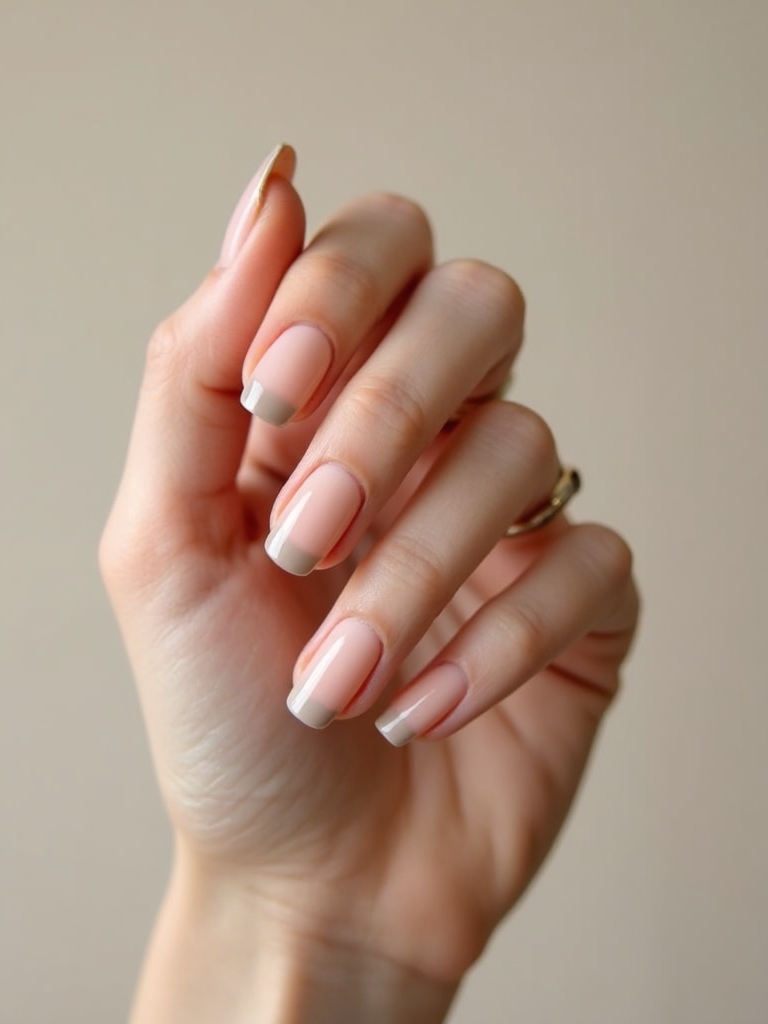 sheer micro taupe smileline