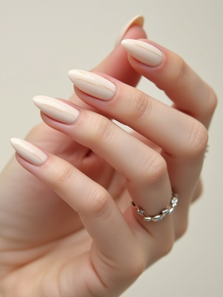 sheer nude oval lines