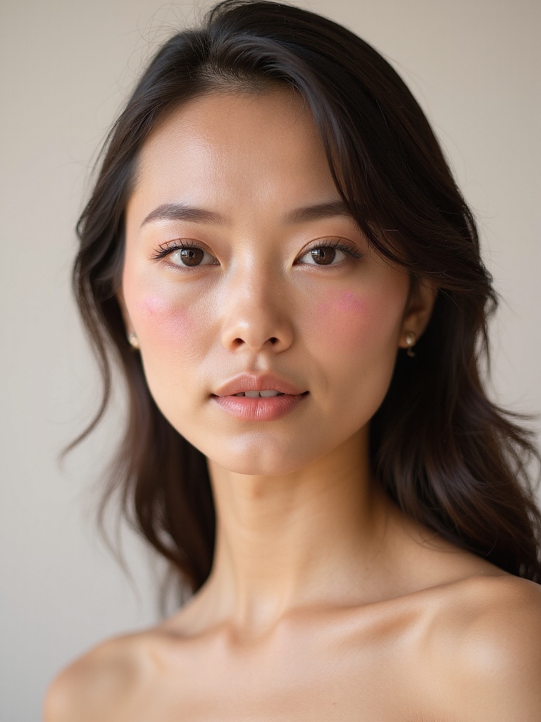 sheer petal draped blush