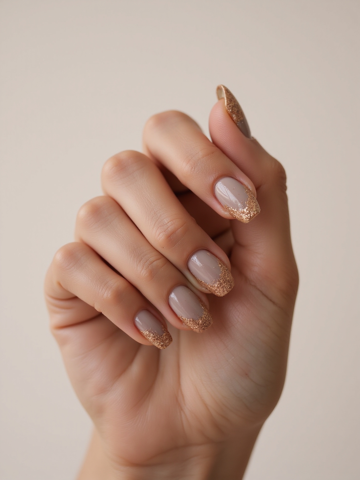 sheer shimmer ombr latte