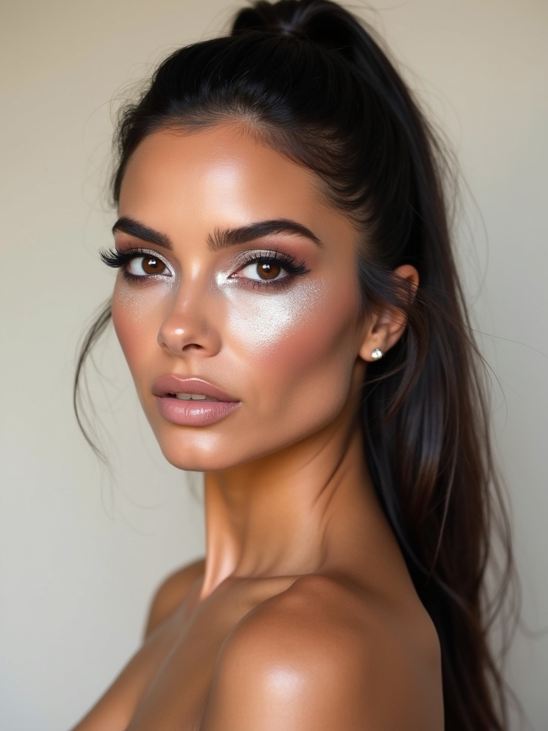silver inner corner neutral lip