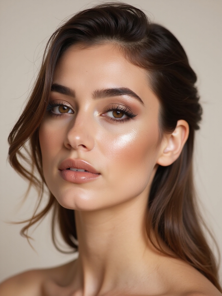 single swipe shimmering cream shadow