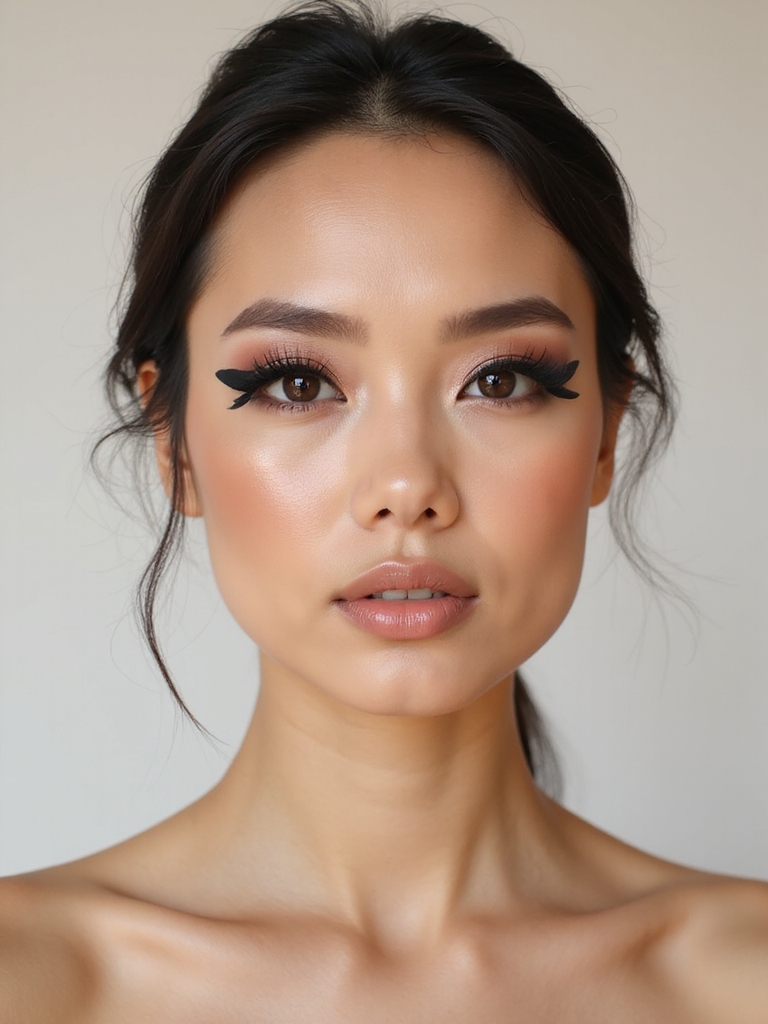 sleek architectural negative space liner