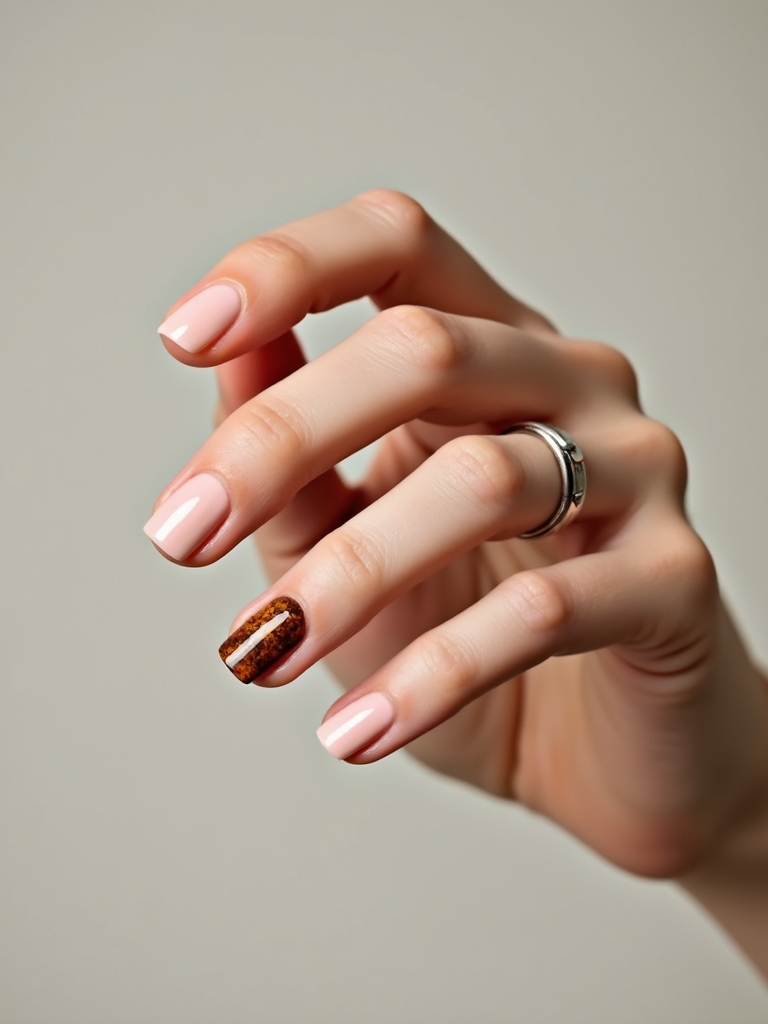 slim smoky tortoiseshell accent
