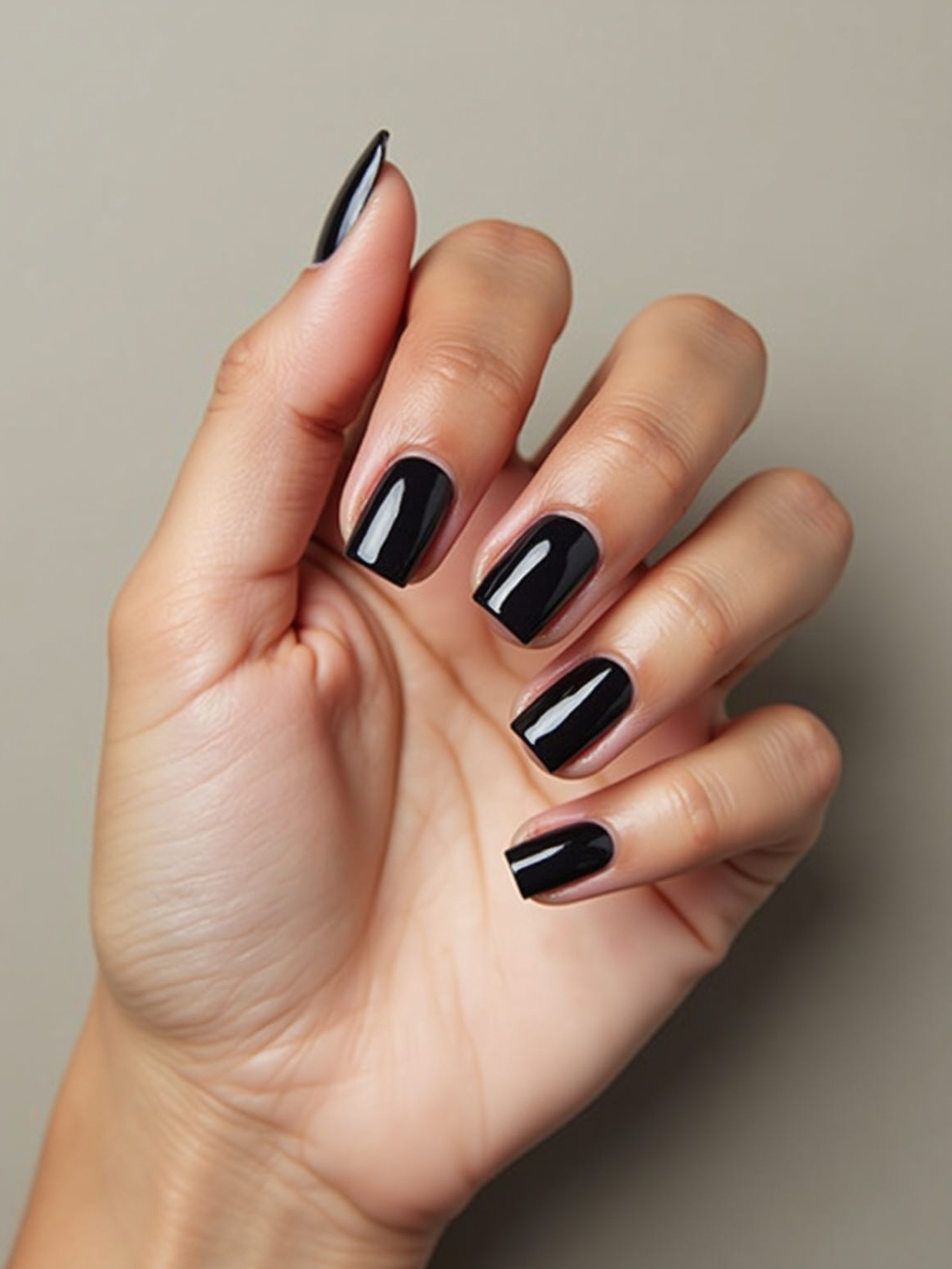 smoky black ombr fade