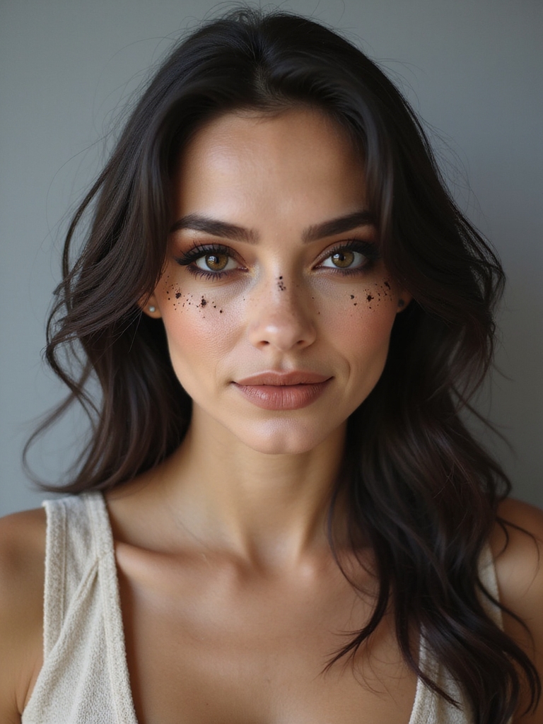 smoky sculpted scarecrow eyes