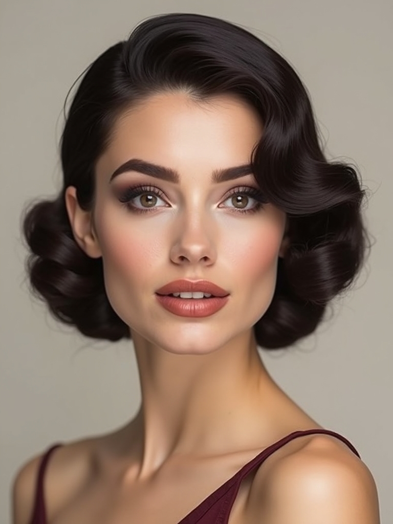 smudged charcoal eye plum