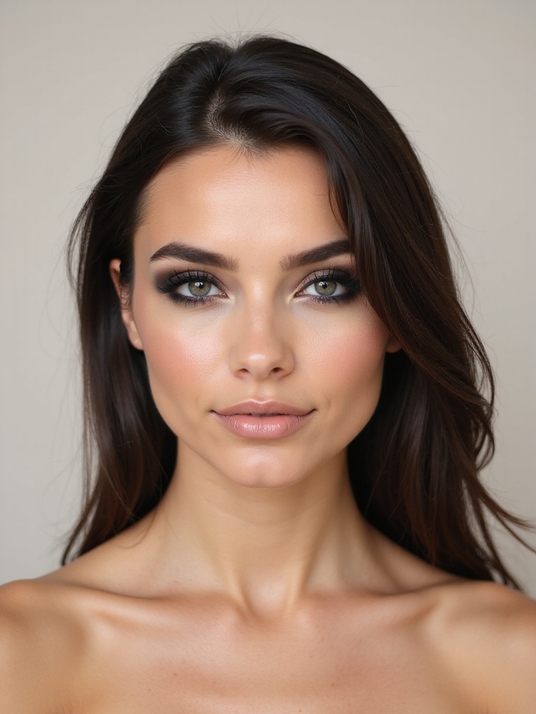 smudged creamy kohl smoky edges