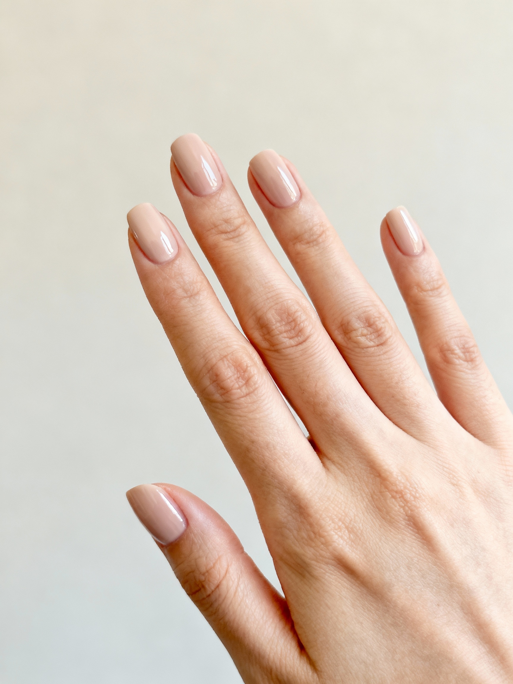 soft almond glossy neutrals