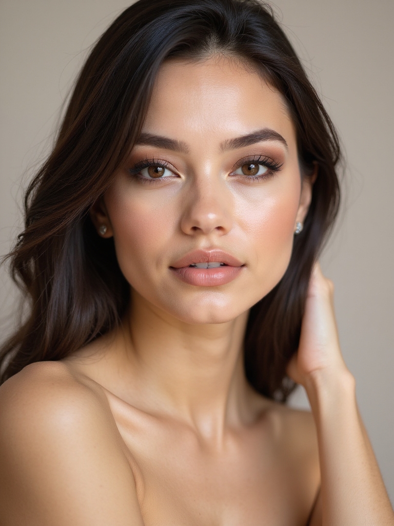 soft focus brown smokey eye