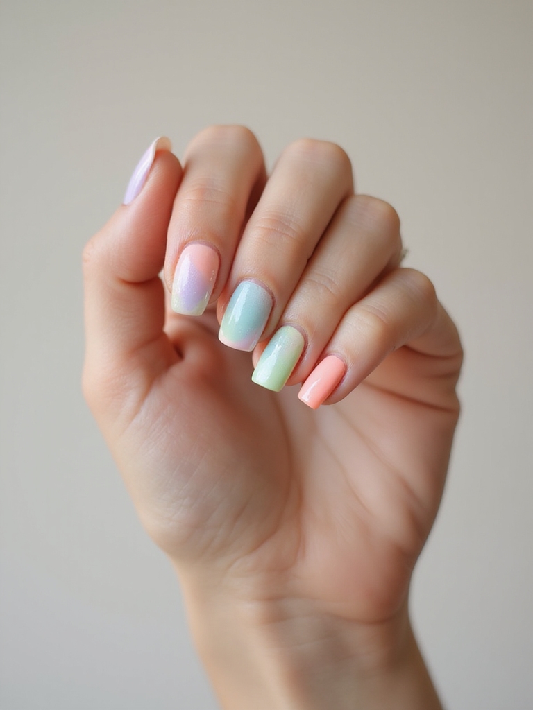 soft focus jelly halo manicure