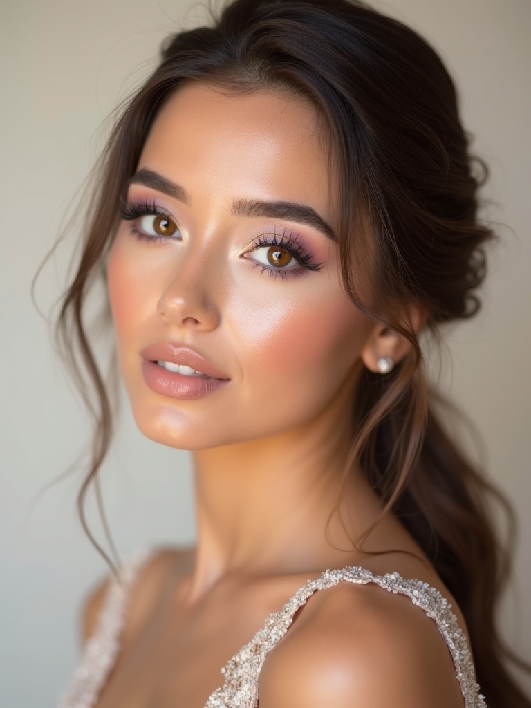 soft focus pastel eye look