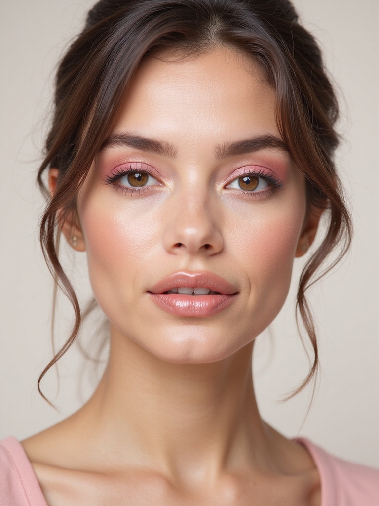 soft focus sheer pink lids