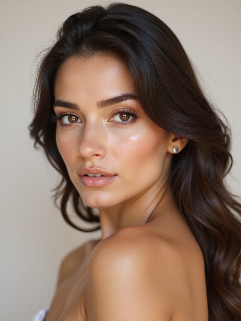 soft gold shimmering eyelids