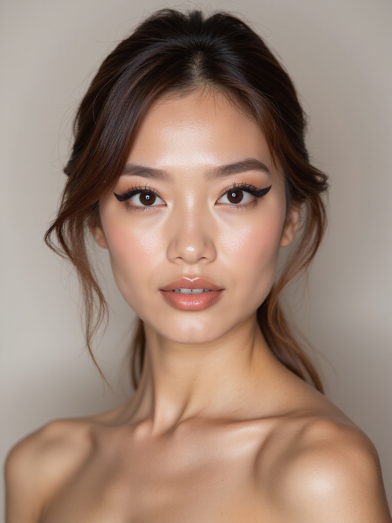 soft graphic crease liner
