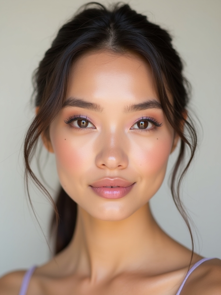 soft lilac blended subtlety