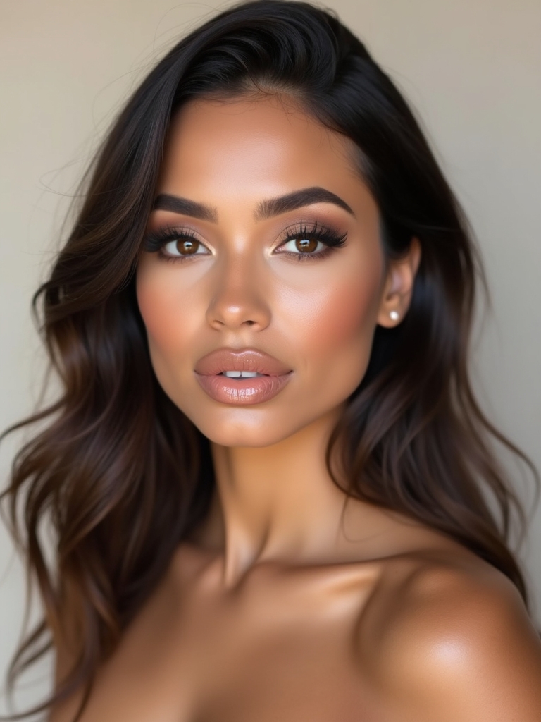 soft matte velvety natural finish