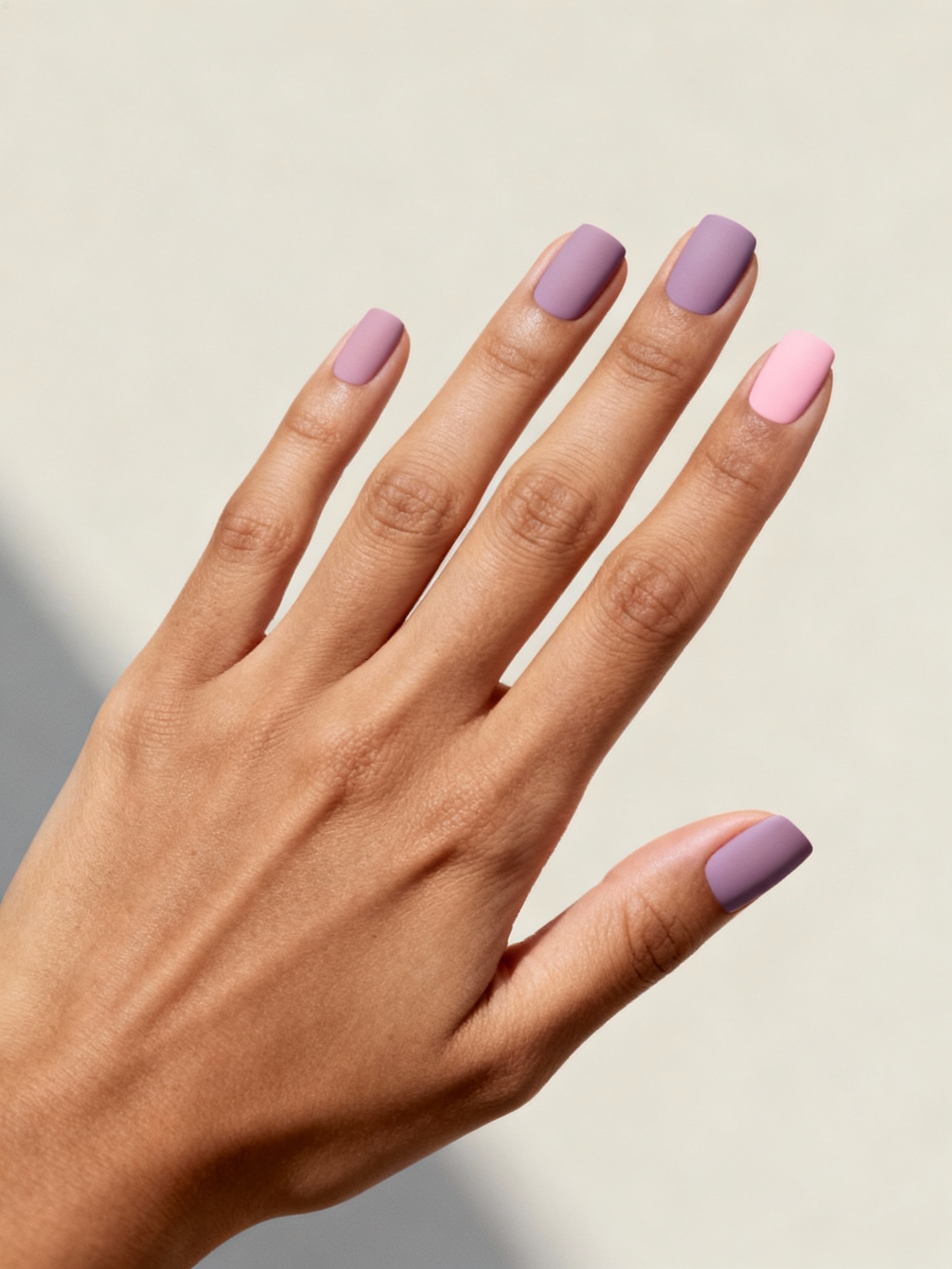 soft mauve velvet minimalism