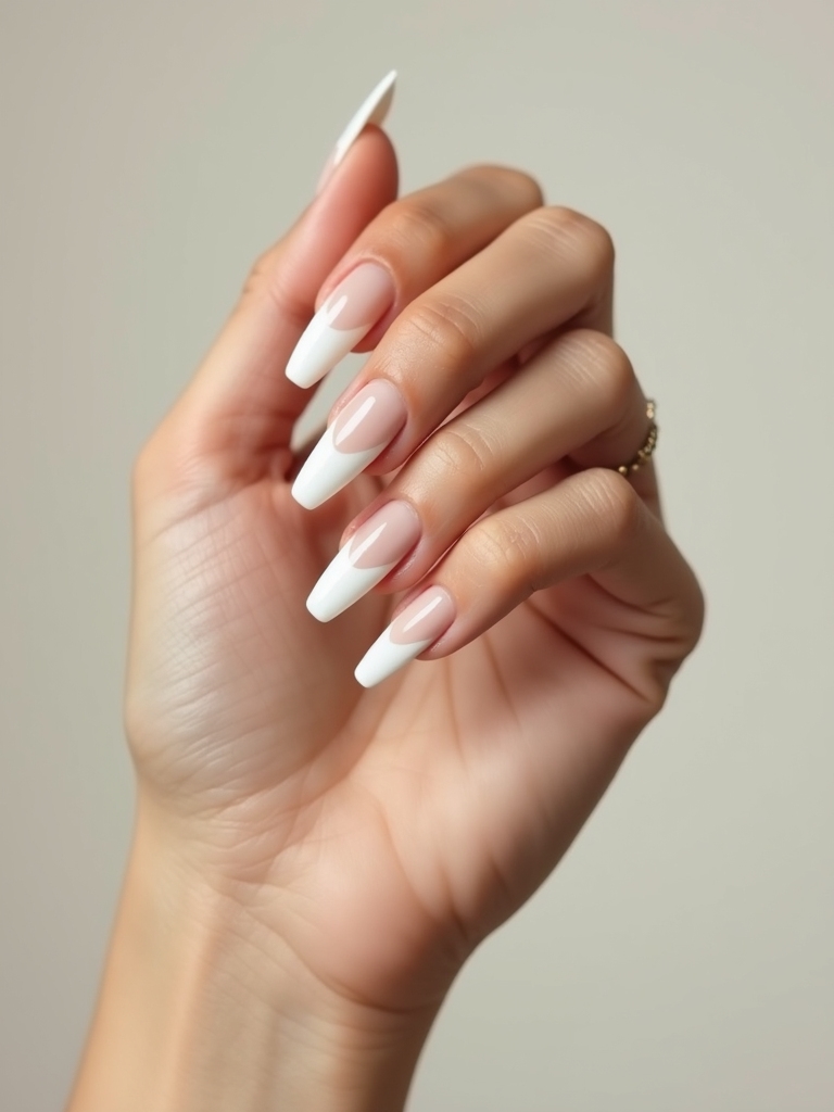soft milky ombr gradient