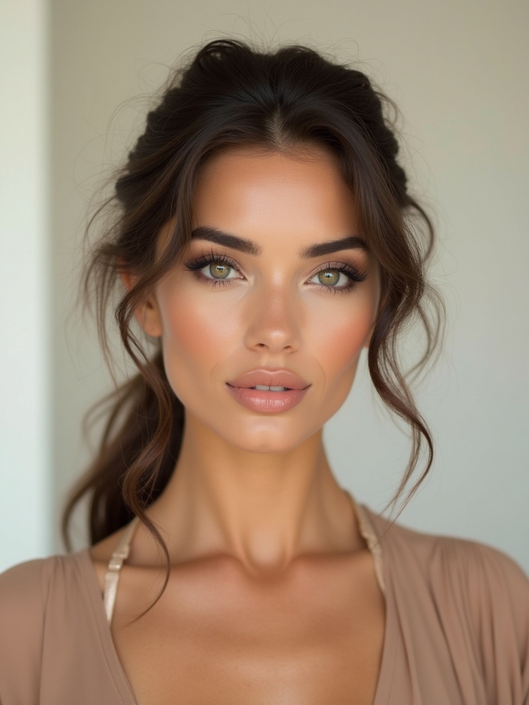 soft natural sculpted glow