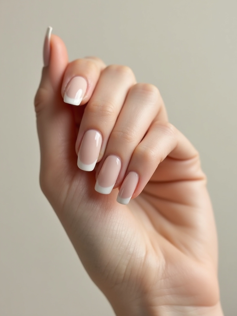 soft nude ombre fade