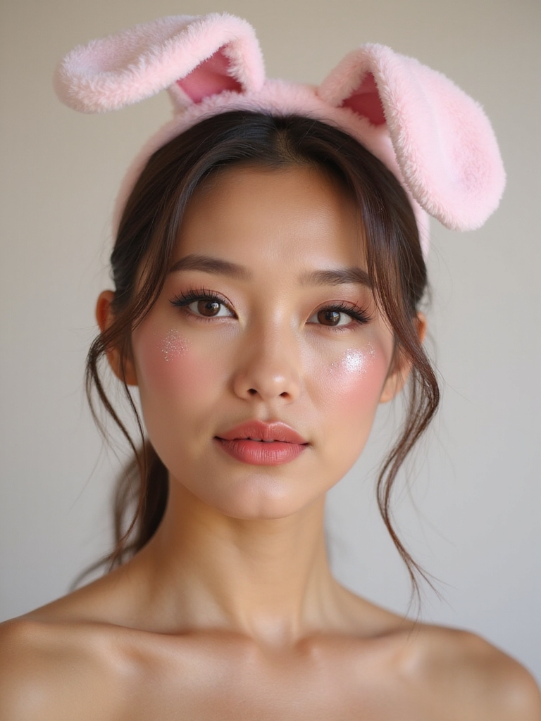 soft pastel fluttery lashes