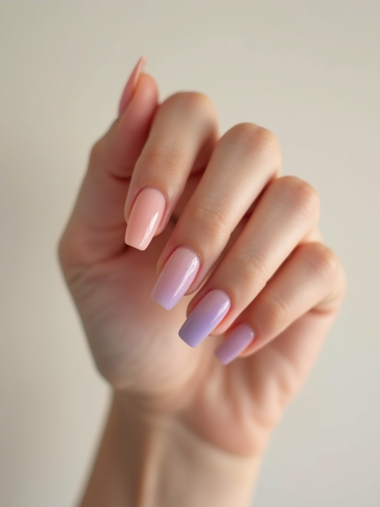 soft radiant halo manicure