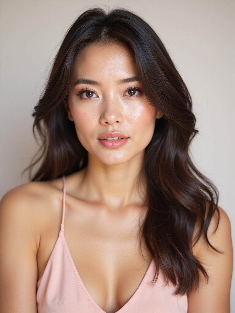 soft rose diffused dewy glow