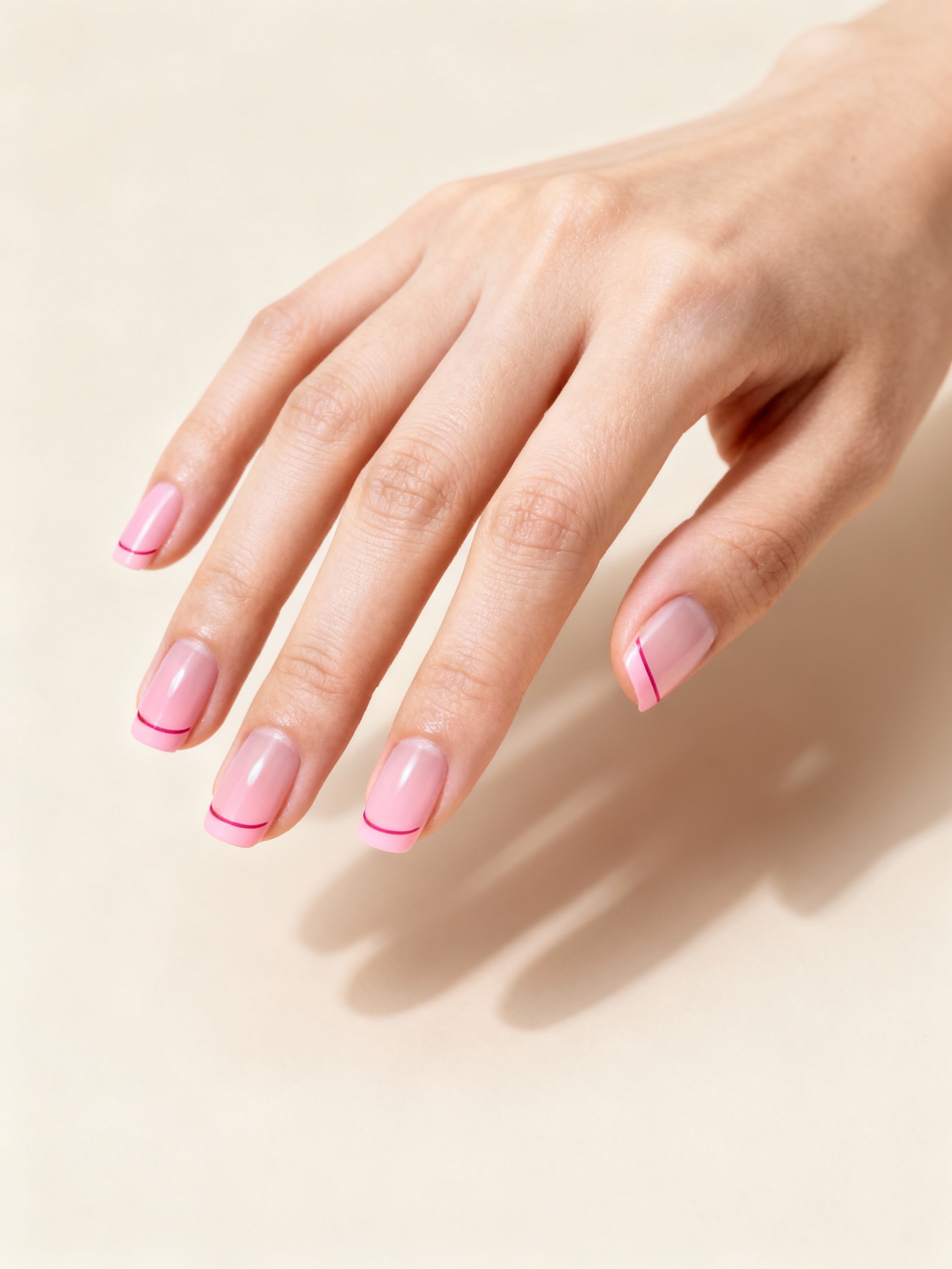 soft rose micro french chic