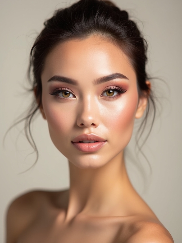 soft rounded doe eye flick